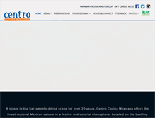 Tablet Screenshot of centrococina.com